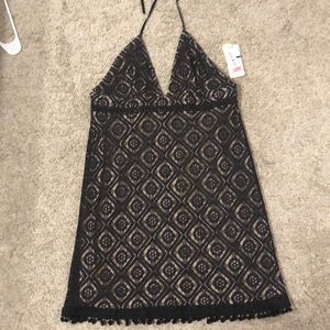 Black and nude brand new giani bini dress